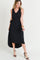 Cocktail Dresses Semi Formal Sleeveless V Neck Dress Black