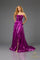 Formal Dresses Long Formal A Line Evening Prom Dress  Magenta