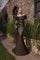 Formal Dresses Long Formal Metallic Evening Dress Amber