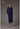 Cocktail Dresses Formal Tea Length Long Sleeve Cocktail Dress Navy