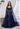 Prom Dresses A Line Long  Ball Gown Formal Beaded Prom Dress Navy