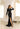 Mother of the Bride Dresses Long Sleeve Formal Metallic Evening Dress Black