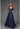 Formal Dresses Pleated Long Formal Beaded Evening Dress Navy
