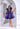 Cocktail Dresses Short Ruffle Cocktail Dress Purple