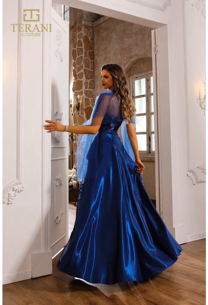 Prom Dresses High Low Formal Prom Dress Indigo
