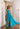 Prom Dresses Bead Slit Long Formal Metallic Prom Dress Turquoise