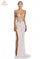Prom Dresses Long Lace Formal Prom Dress Ivory Gold