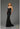 Prom Dresses Fitted Long Formal Floral Applique Prom Dress Black