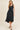 Cocktail Dresses Sleeveless Ruffle Midi Dress Black