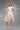 Cocktail Dresses Floral A Line Tea Length Cocktail Dress Silver Brown