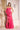 Prom Dresses Fitted Long Evening Formal Slit  Prom Dress Fuchsia