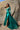 Mother of the BrideDresses Long Sleeve Mother of the Bride Overskirt Dress Emerald