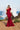 Formal Dresses Long Fitted Formal Peplum Evening Dress Red