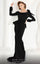 Formal Dresses Fitted Long Mermaid Formal Dress Black
