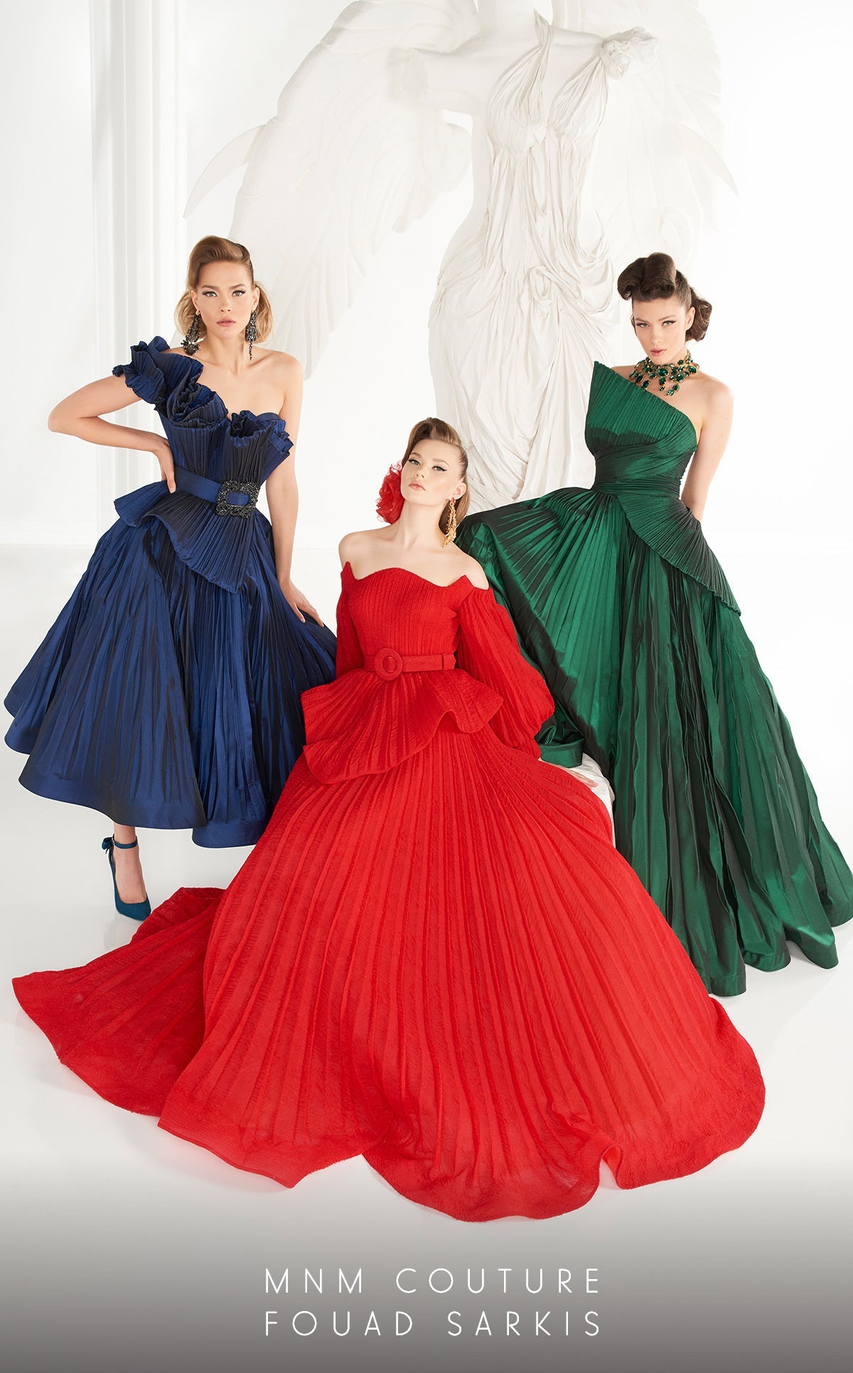 Formal Dresses Ball Gown Long Formal Pleated Dress Navy Blue