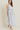 Cocktail Dresses Sleeveless Drawstring Waist Easy Dress White Denim