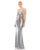 Prom Dresses Prom Long Formal Metallic Dress Silver