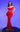 Formal Dresses  Ruffled Peplum Long Formal Evening Dress Red
