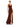The model is wearing a Mac Duggal 26513 Prom Long Sleeveless Formal Dress with a slit.