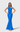 Prom Dresses Fitted Prom Long Formal Evening Dress Medium Blue