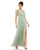 Formal Dresses Long Ruffled Formal Prom Dress Sage