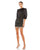 Cocktail Dresses Short Beaded Fringe Cocktail Mini Dress Black