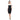 Cocktail Dresses Short Off Shoulder Two Tone Dress Black Ivory