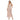 Formal Dresses Long Beaded Sleeveless V Neck Dress Blush