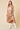 Cocktail Dresses Semi Formal 3/4 Sleeve Tiered Midi Dress Toffee