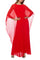 Formal Dresses Long Formal Pleated Capelet Evening Dress Red