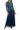 Mother of the Bride Dresses Long Metallic Top Chiffon Jacket Dress Navy Multi