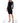 Cocktail Dresses Long Sheer Sleeve Velvet Sheath Short Dress Black