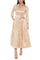 Cocktail Dresses Midi Length A Line Cocktail Pocket Dress Champagne