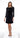 Cocktail Dresses Short Velvet Sequin Long Sleeve Dress Black