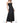 Formal Dresses Long Strapless Crepe Dress Black