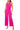 JumpsuitLong Formal Collar Jumpsuit Fuchsia