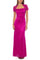 Formal Dresses A Line Long Lace Formal Evening Dress Fuchsia