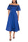 Cocktail Dresses Short Midi Length Cocktail Dress Royal
