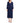 Mother of the Bride Dresses Pleated A Line Cocktail Maxi Dress Navy