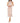 Cocktail Dresses Fitted Sequin Midi Length Cocktail Dress Champagne