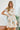 Cocktail Dresses Short Off Shoulder Floral Dress Off White