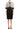 Cocktail Dresses Polka Dot Printed Knee Length Jacket Dress Blush Black