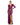 Formal Dresses Long Sleeve Metallic Formal Evening Dress Fuchsia