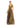Prom Dresses Long Sleeveless Pleated Metallic Prom Dress Antique Gold