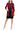 Cocktail Dresses Short Cocktail Multi Print Jacket Dress Red Black