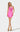 Cocktail Dresses Short Fitted Cocktail Beaded Mini Dress Neon Pink