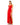 Formal Dresses Long Thin Strap Cutout High Slit V Neck Dress Red
