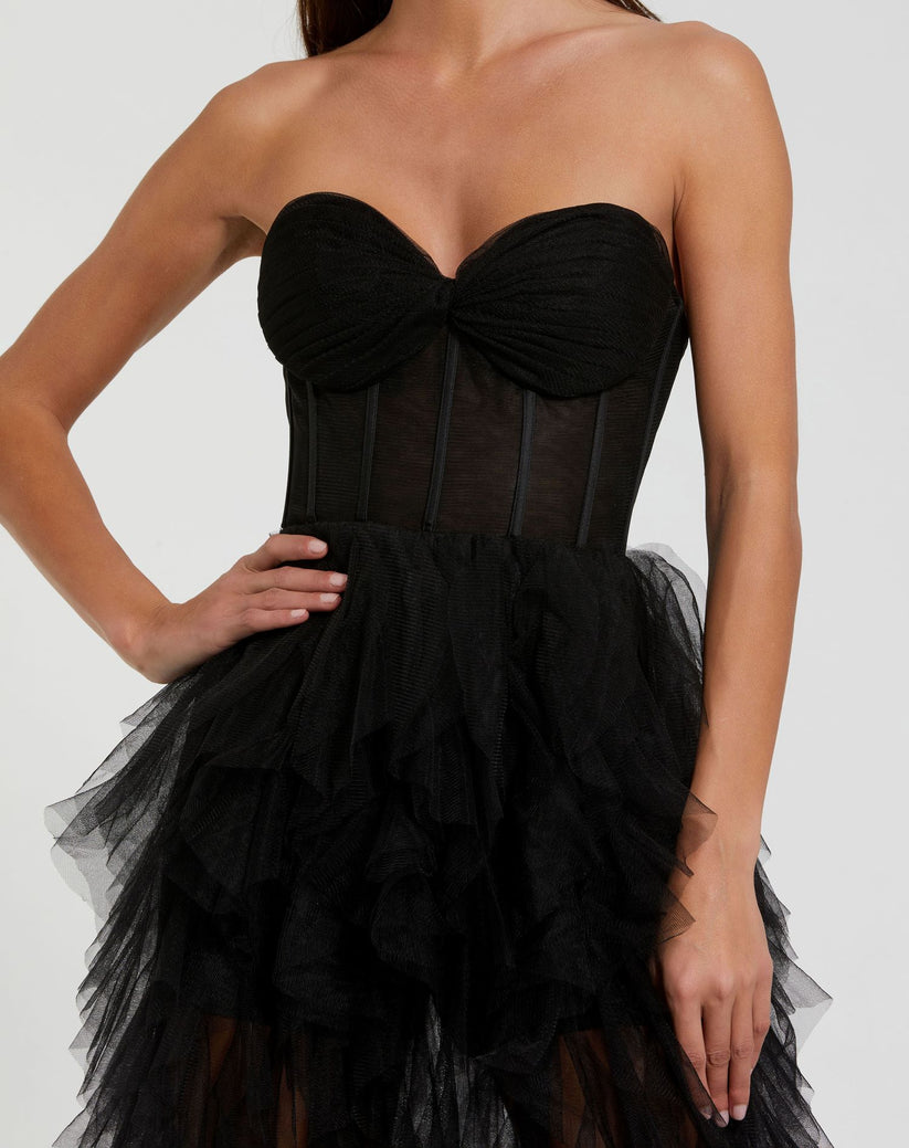Prom Dresses Prom Long Overskirt Formal Dress Black