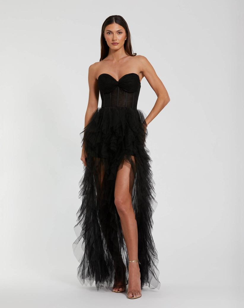 Prom Dresses Prom Long Overskirt Formal Dress Black