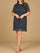 Cocktail Dresses Short Cocktail Beaded Dress Navy